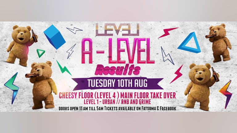 A Level Results Party - Cheesy Floor Takeover Tuesday Special