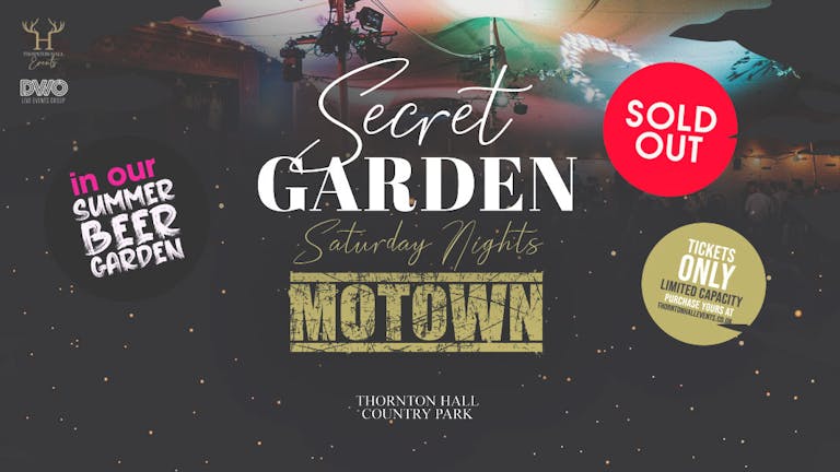 Secret Garden Motown Night 