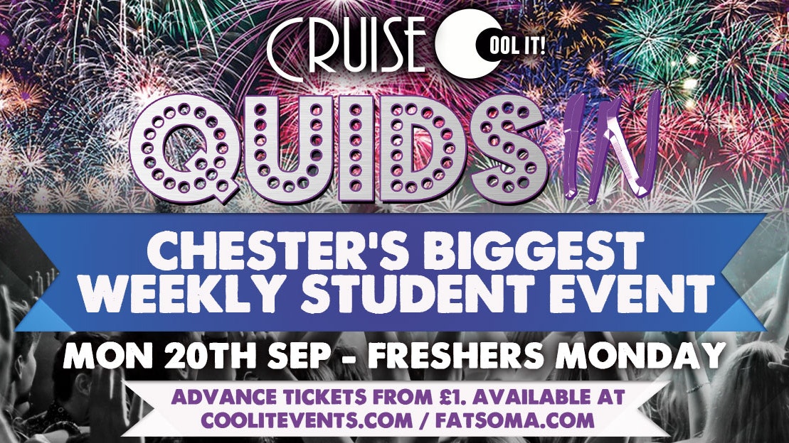 Quids In Mondays – The Freshers Welcome Party