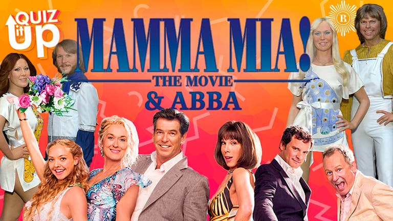 SOLD OUT | QUIZ IT UP - MAMMA MIA VS ABBA! BOOK YOUR TABLE NOW! 