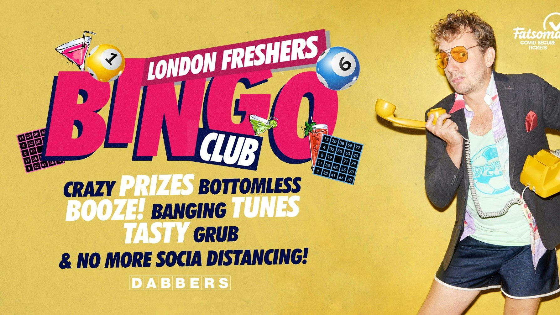 The London Freshers Bingo Club 🎱Official Boozy Launch 🎉 Tickets Out Now!