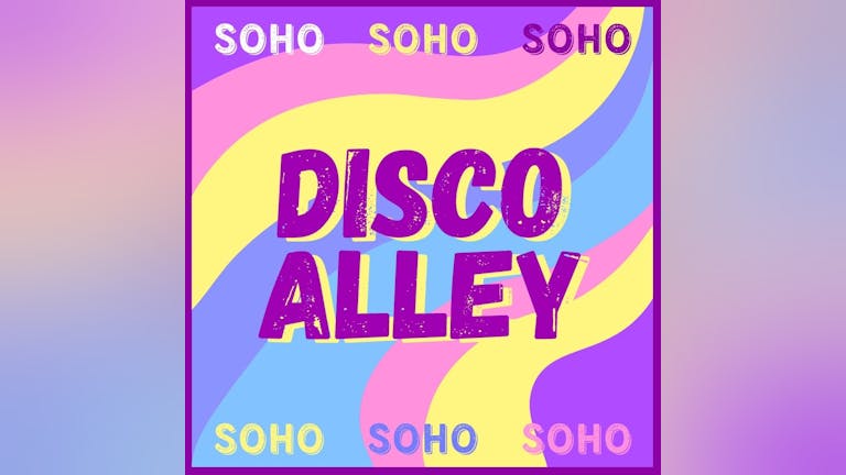 Soho's Disco Alley! - Outdoor Terrace!