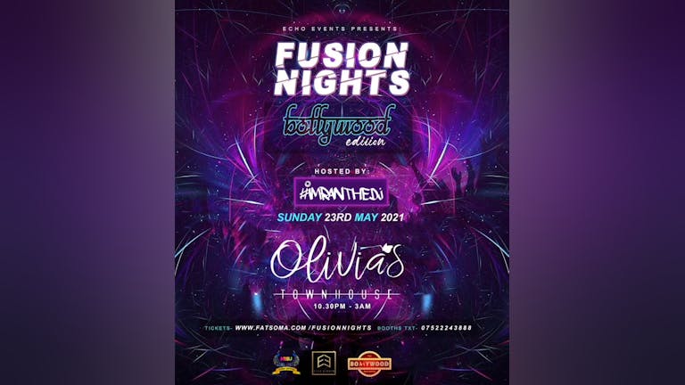 Fusion Nights 'Bollywood Edition'- 23.05.21
