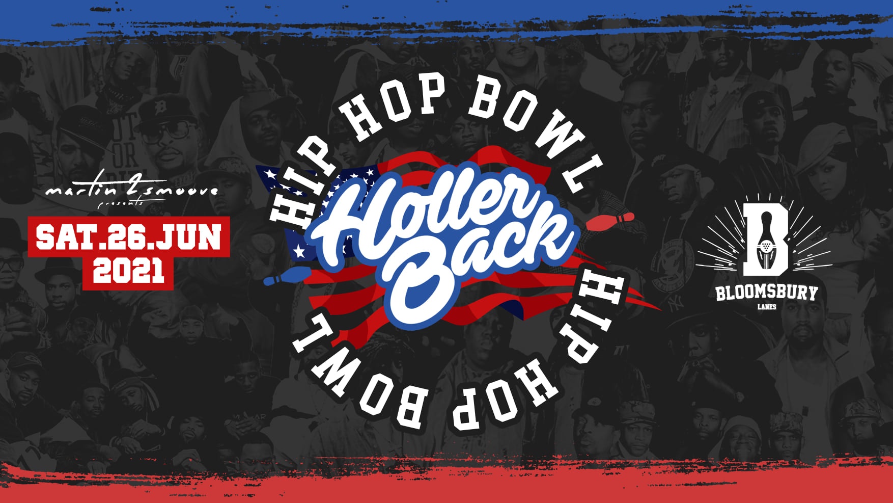 Holler Back Presents: Hip Hop Bowl 🎳 – Bloomsbury Lanes Saturday 26th June