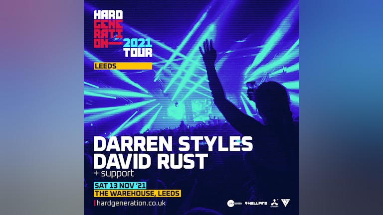  Hard Generation 2021 Tour Presents Darren Styles