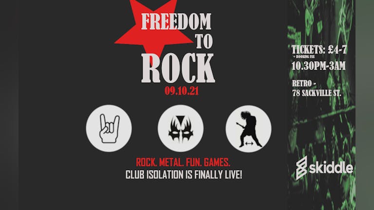 Club Isolation: Freedom To Rock!