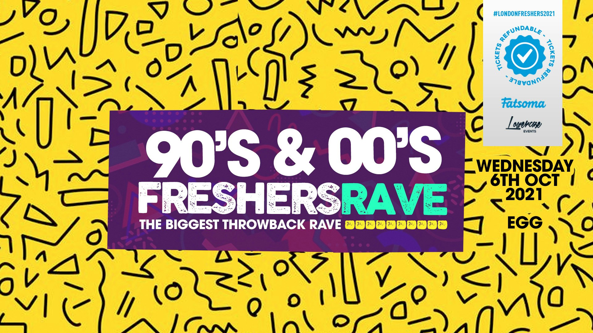 THE 90S & 00S FRESHERS RAVE – THE BIGGEST THROWBACK RAVE! // FRESHERS WEEK 3 DAY 3