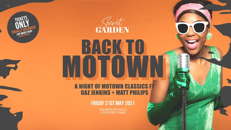 Secret Garden Back 2 Motown ft Gaz Jenkins & Matt Philips 