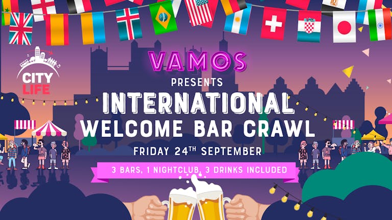 Vamos International Welcome Bar Crawl