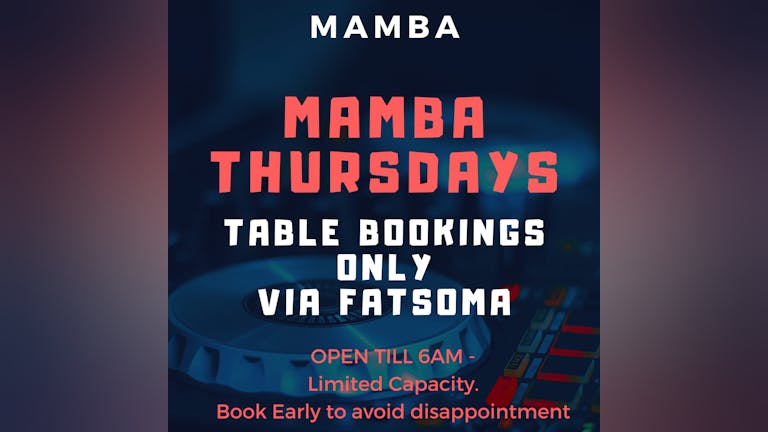 Mamba Thursdays