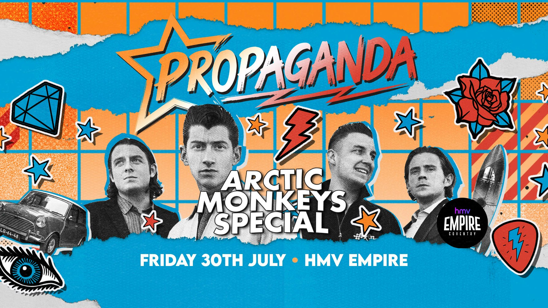 Propaganda Coventry – Arctic Monkeys Special!