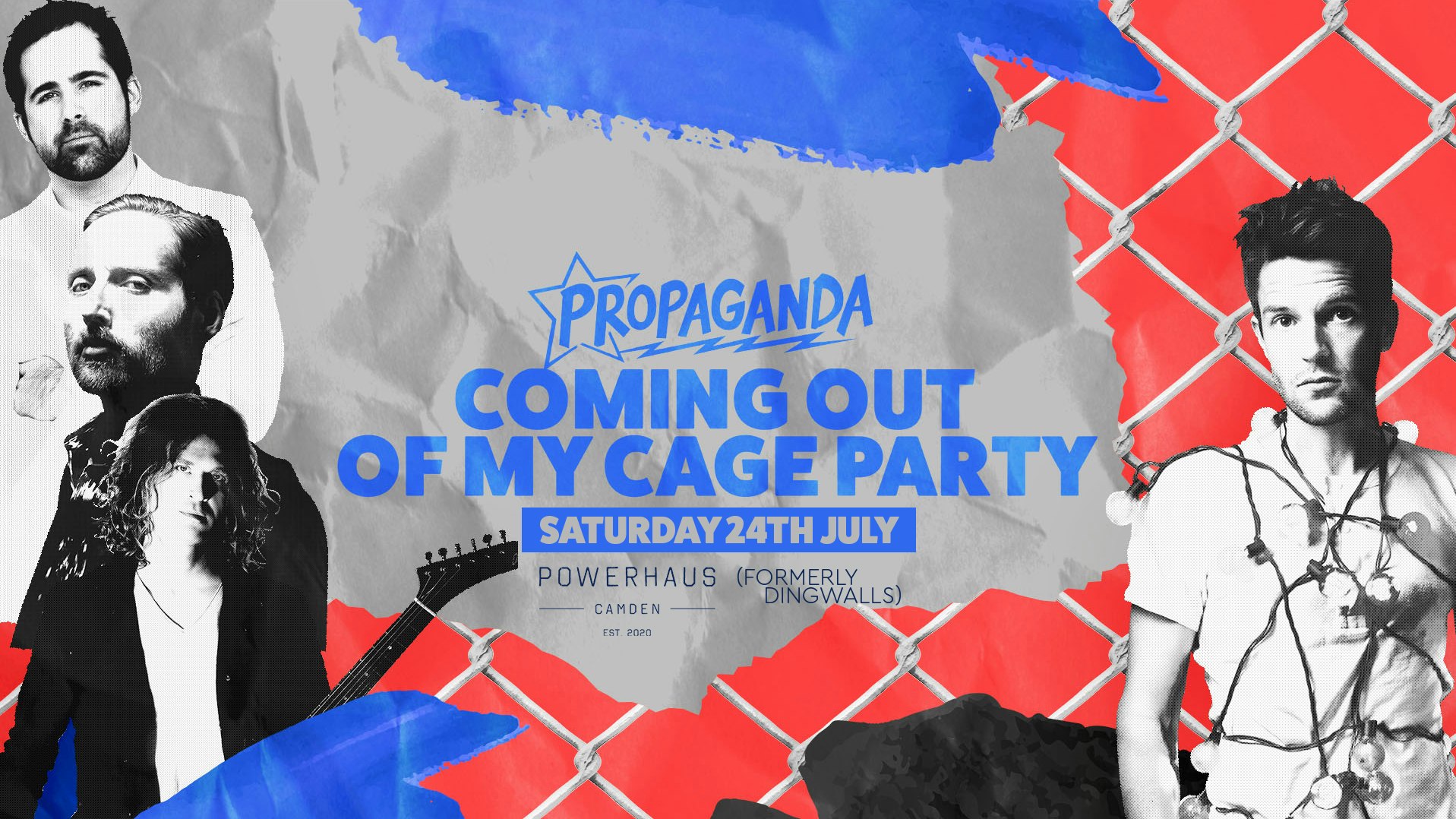 Propaganda. – Coming Out Of My Cage Party!