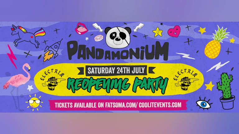 Pandamonium Saturdays Reopening Party