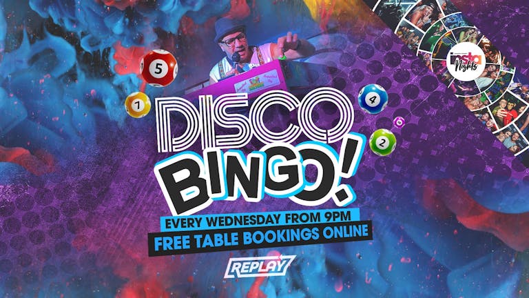 Disco Bingo | Wednesday 23rd June | Table Reservations