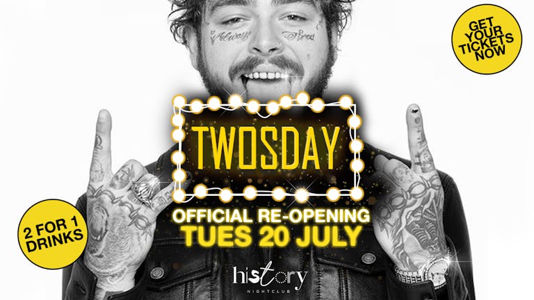 TWOSDAY Tuesdays - WELCOME BACK PARTY - Manchester's Biggest Weekly Tuesday