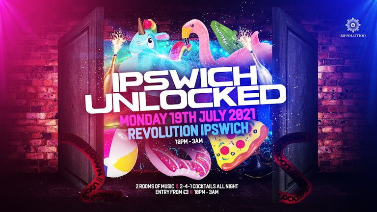 Ipswich Unlocked • TONIGHT - Tickets available on the door