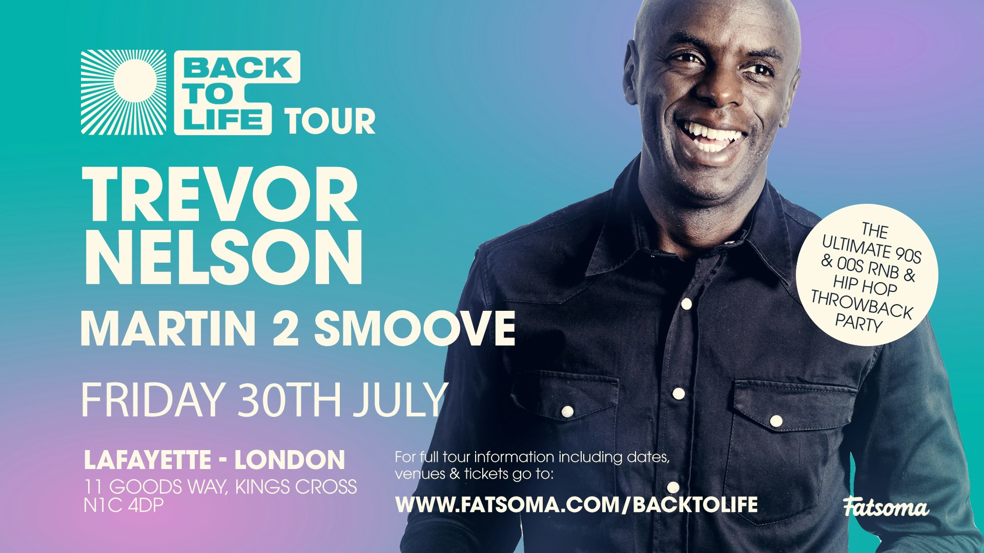 Trevor Nelson’s END OF LOCKDOWN 90s & 00s RNB & Hip Hop Throwback Party!