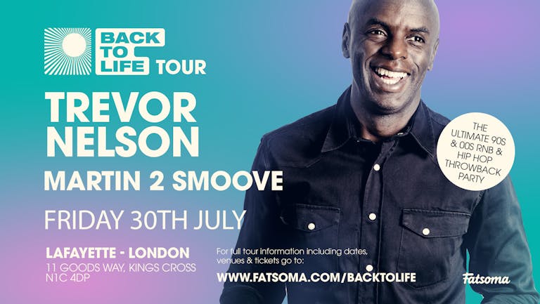 Trevor Nelson's END OF LOCKDOWN 90s & 00s RNB & Hip Hop Throwback Party!