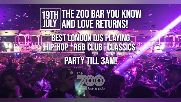 Zoo Bar Returns! 
