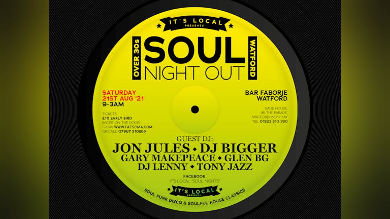 Its Local Soul Night Out