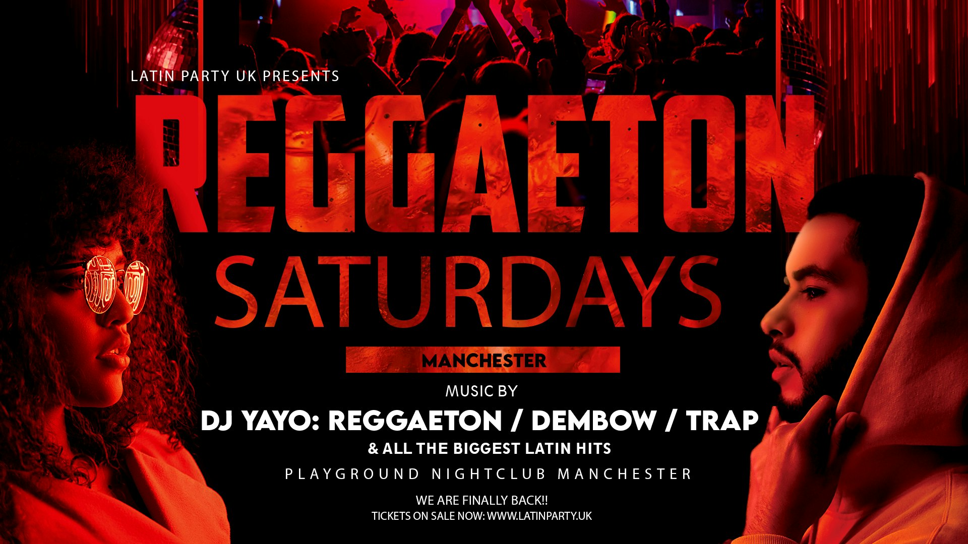 REGGAETON SATURDAYS – MANCHESTER