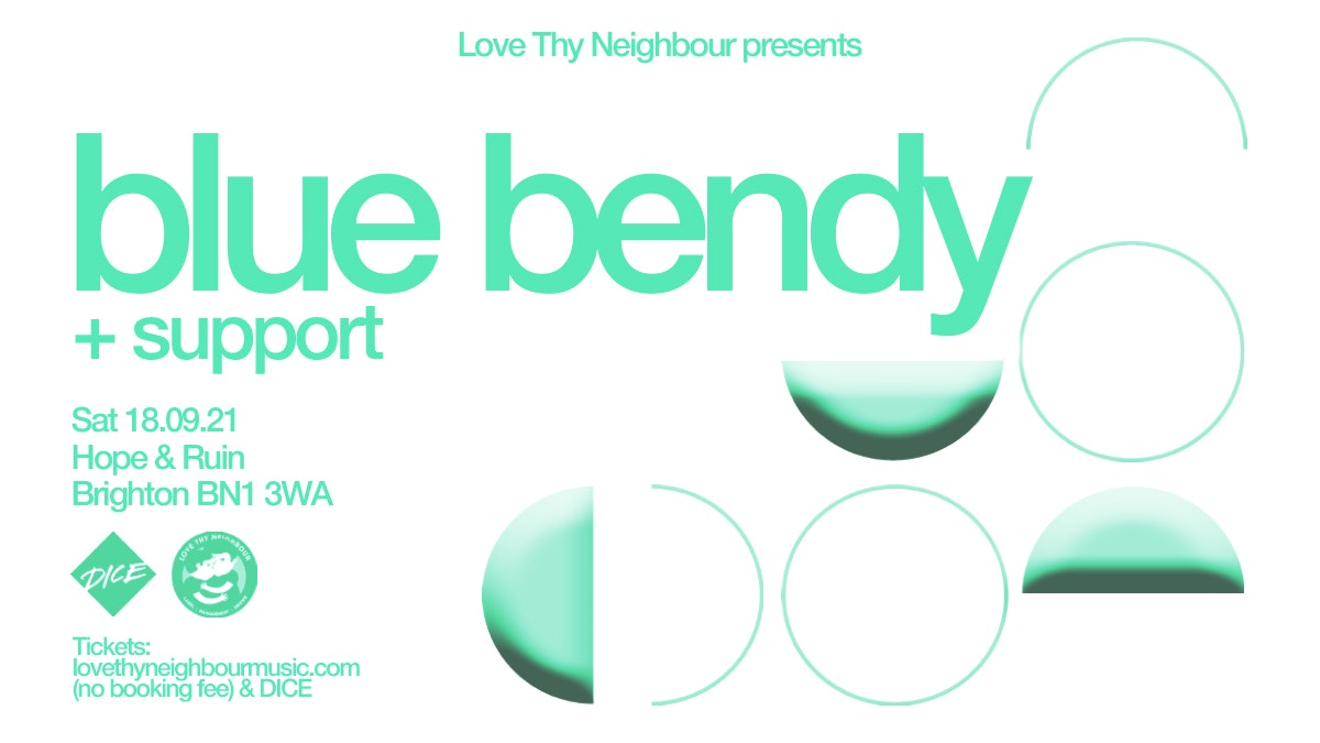 Blue Bendy + Support