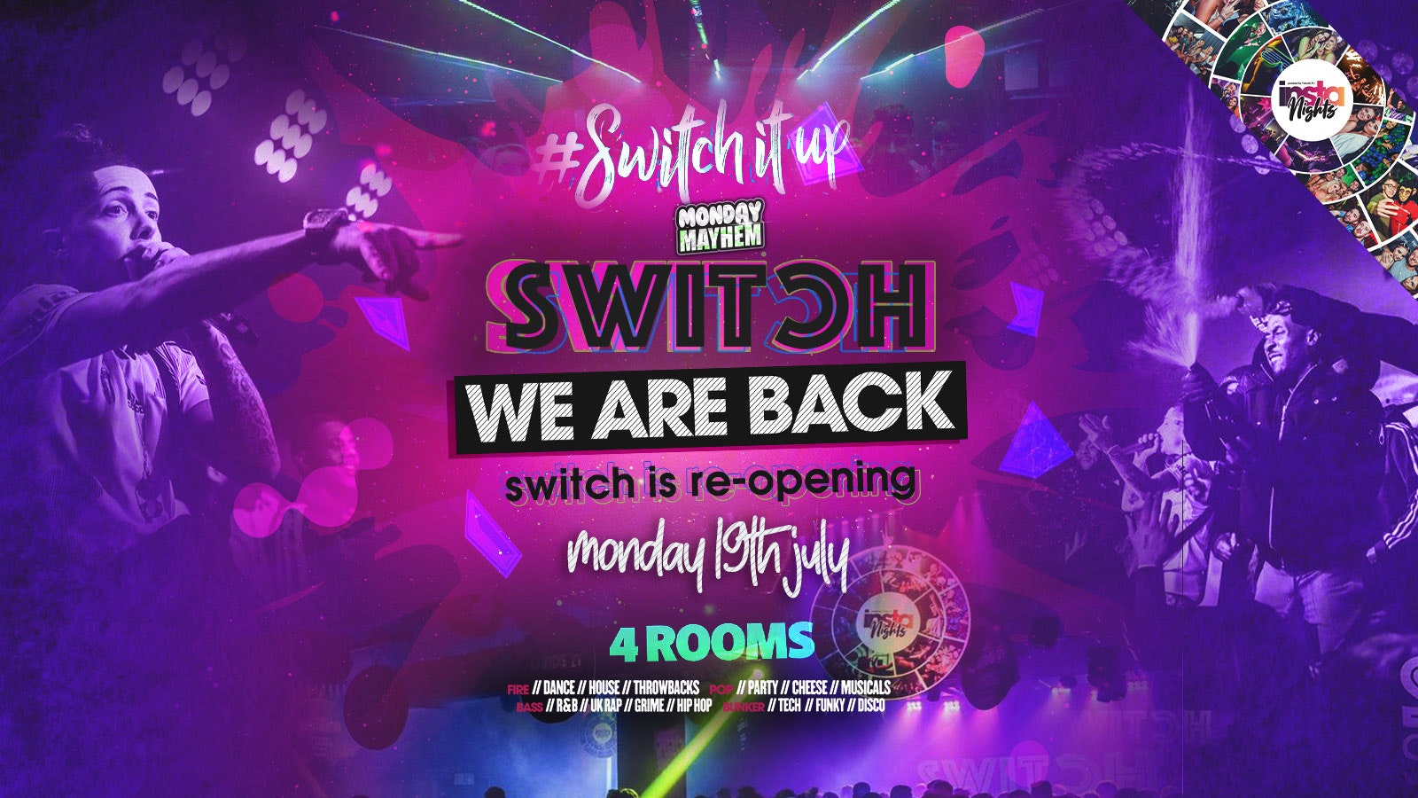 The BIG Switch Re-Opening (Monday Mayhem)