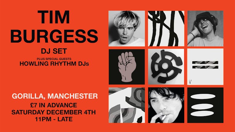 Tim Burgess DJ set 