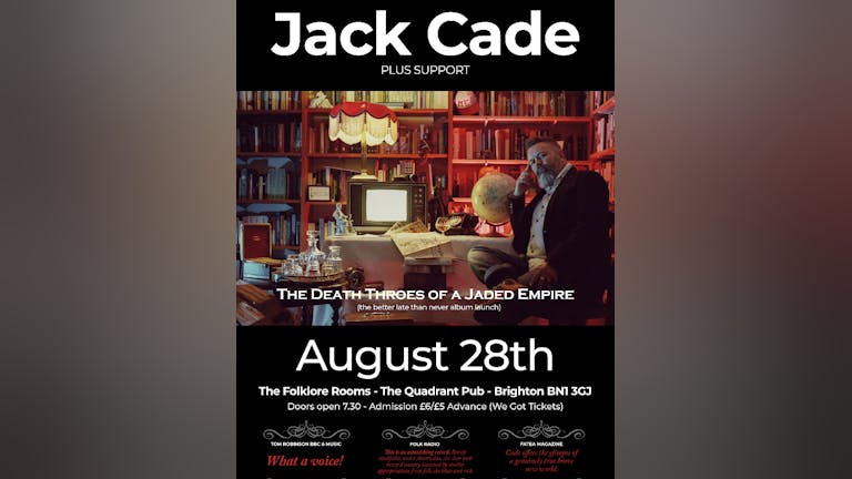Jack Cade - Album Launch Show 