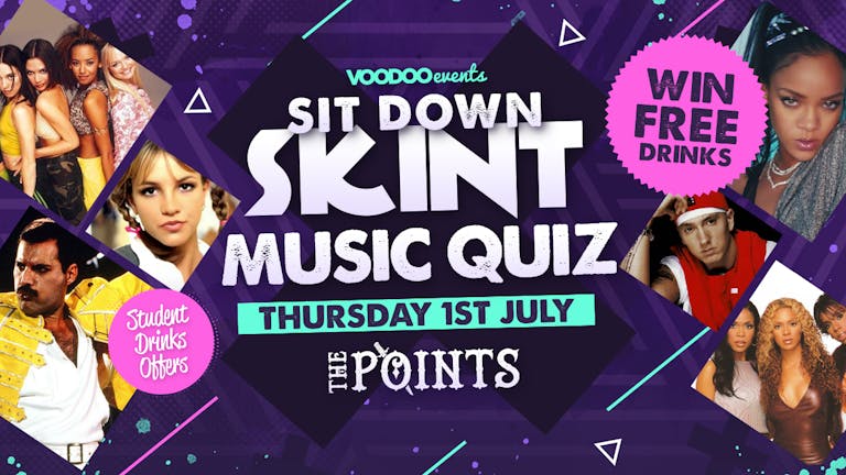 Sit Down Skint (Thursday) - Music Quiz!