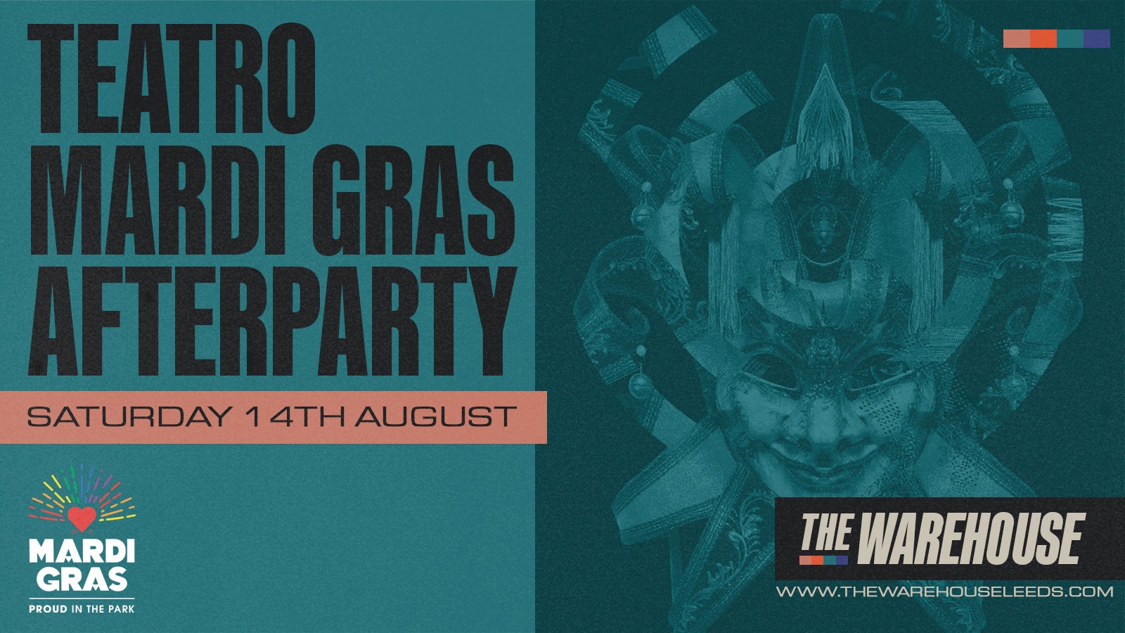 Teatro presents Mardi Gras Festival Afterparty – Club