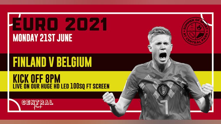 Finland vs Belgium - Mon 21st  June // KO 8pm - Euro 2020