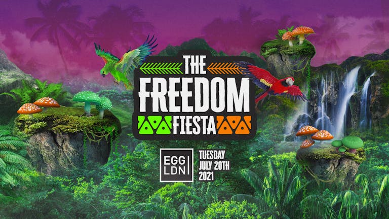 The Freedom Fiesta @ EGG! July 20th - This event will sell out ⚠️