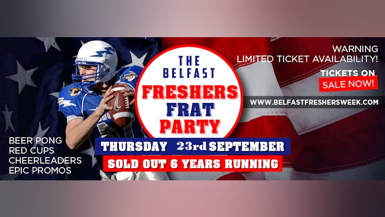 Official Belfast Freshers Frat Party 2021