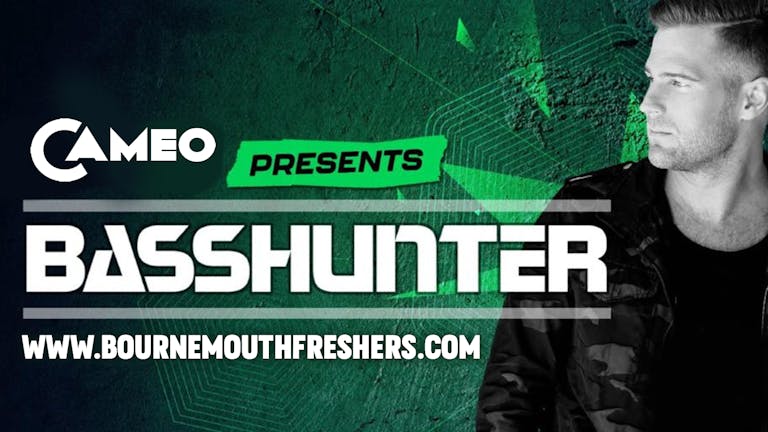 WYLD Wednesdays - Cameo Presents Basshunter - Wednesday 6th October / Bournemouth's BIGGEST Freshers Rave  //// www.bournemouthfreshers.com