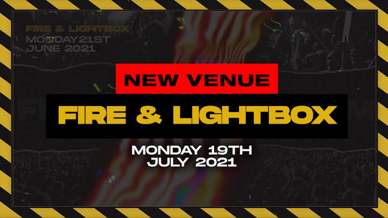 VENUE CHANGE: This show is now at fire & lightbox! The Freedom Rave on July 19th!! Clubbing FINALLY returns!!