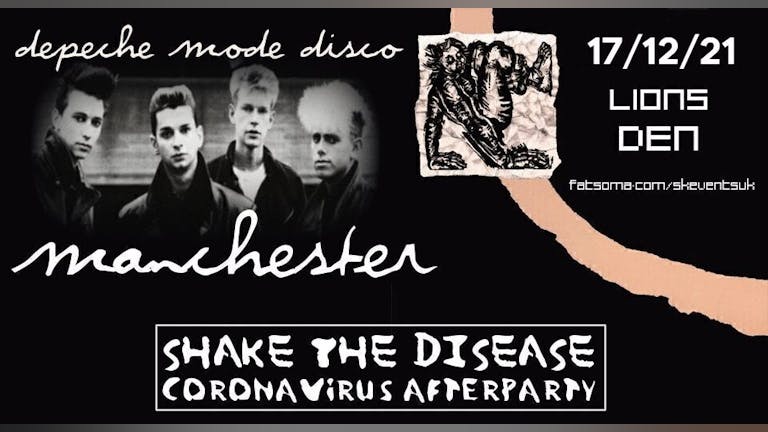 Depeche Mode Disco - Shake The Disease - Coronavirus Afterparty - Manchester