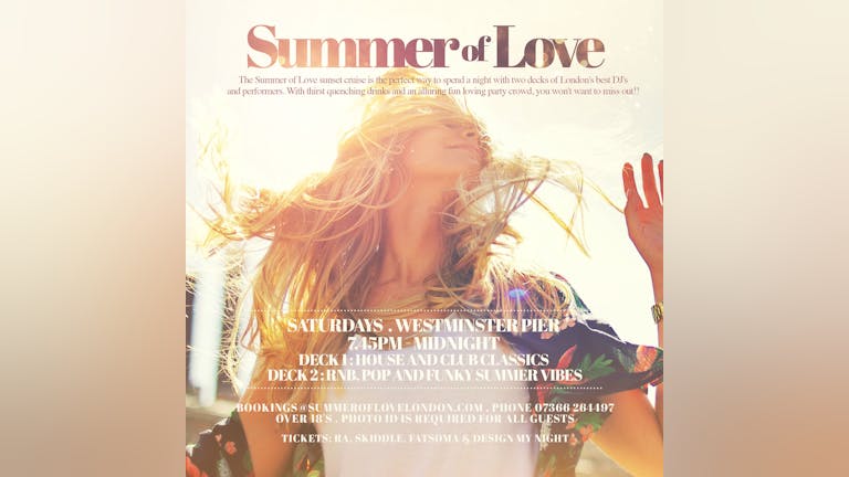 Summer of Love Boat Party + free after-party