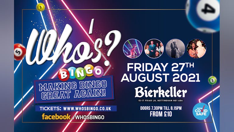 Who’s? Bingo, Nottingham