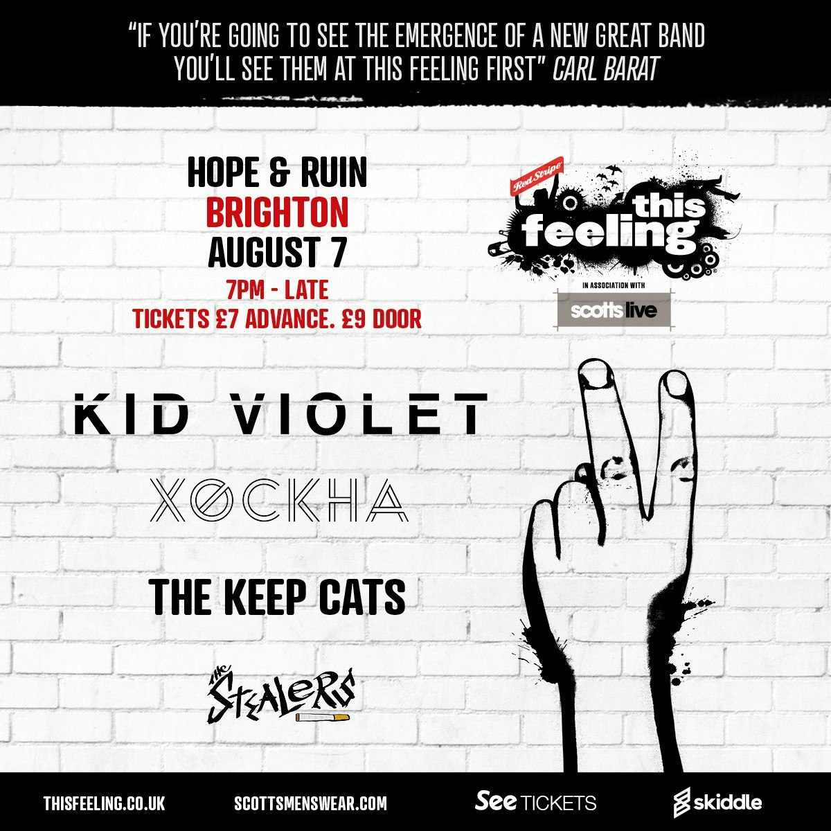 This Feeling – Kid Violet + XOCKHA + the Keep Cats + The Stealers