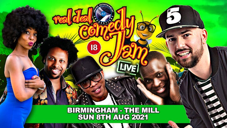 Birmingham Real Deal Comedy Jam SummerFest 2021