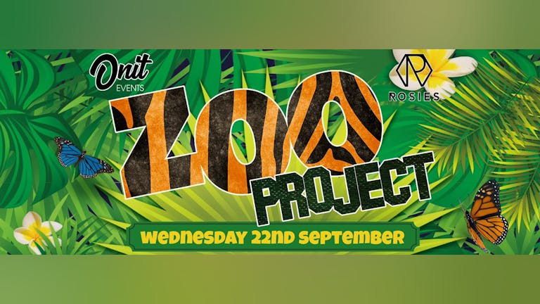 The Chester Zoo Project! - Freshers Wednesday