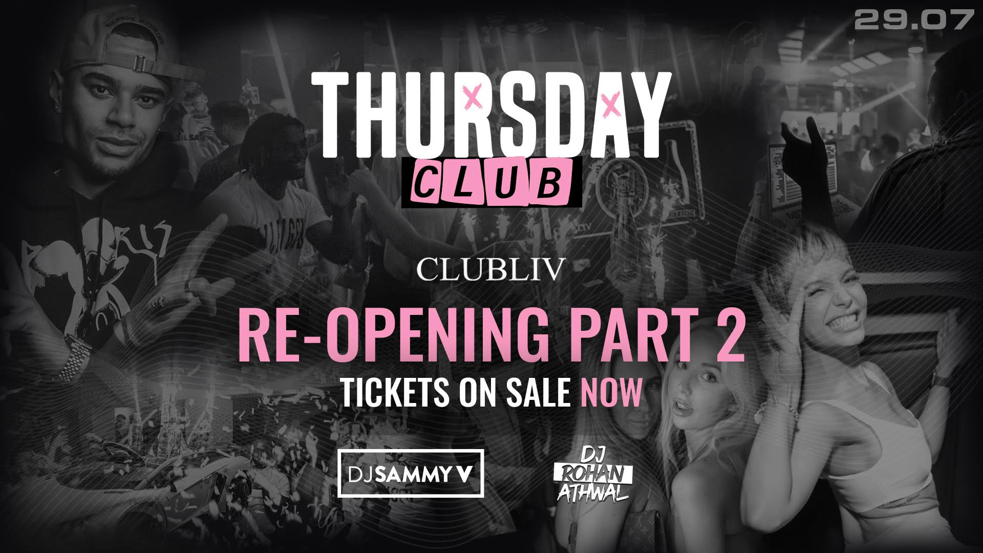THURSDAY CLUB –  THE OFFICIAL RE-OPENING PART 2  !!  Manchester’s  Hottest Thursday