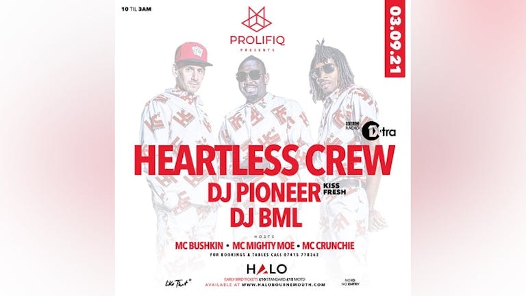 ProlifiQ Events Presents: Heartless Crew, DJ Pioneer & More!