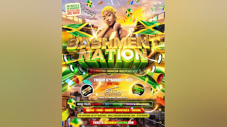BASHMENT NATION - Jamaican Independence Party