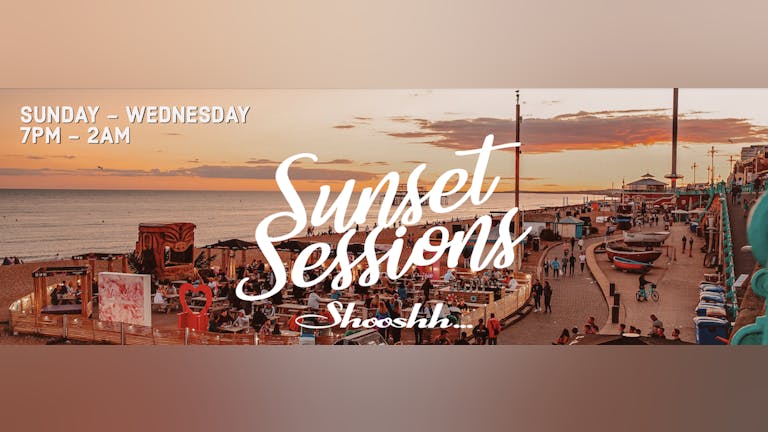 Sunset Sessions at Shooshh on the terrace 01.08.21