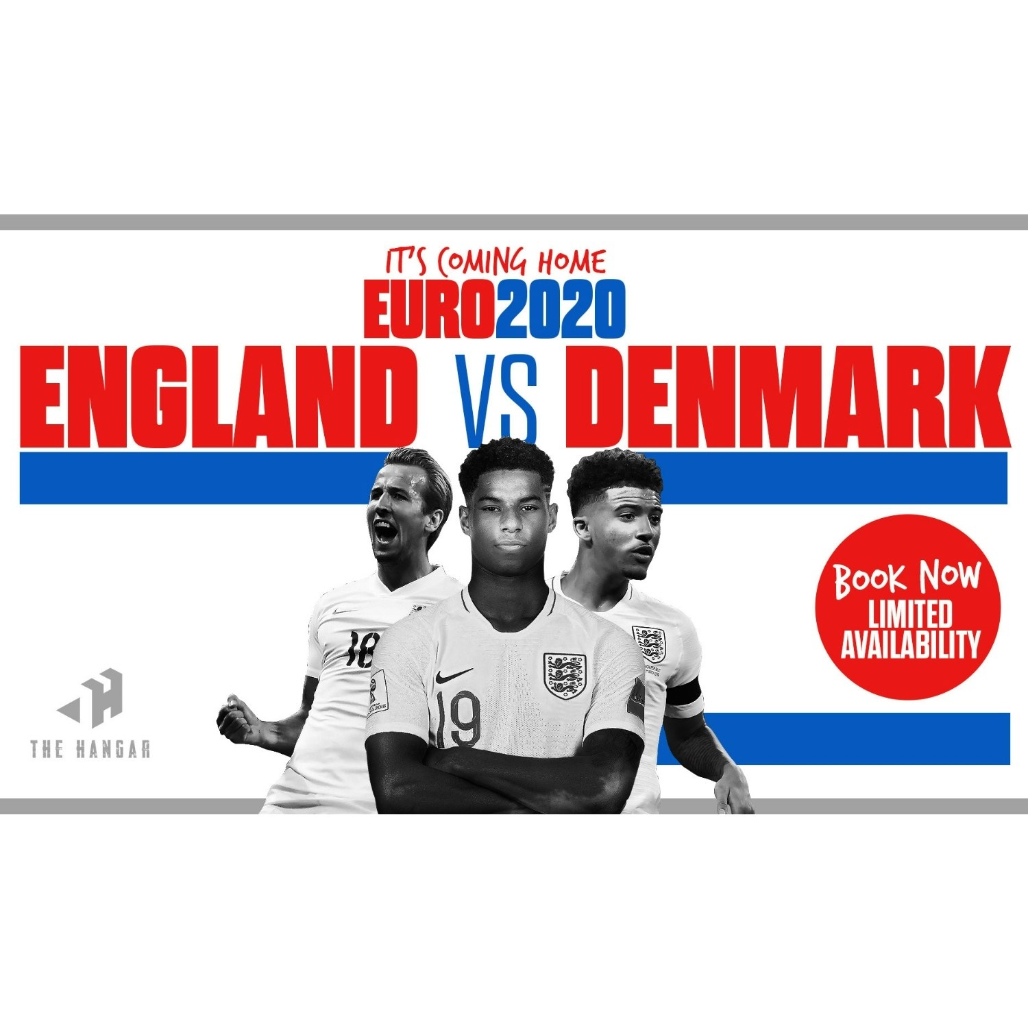 ​ENG VS DEN  SEMI FINALS EURO 2020 RE SCHEDULED  – LIVE ON THE BIG SCREEN