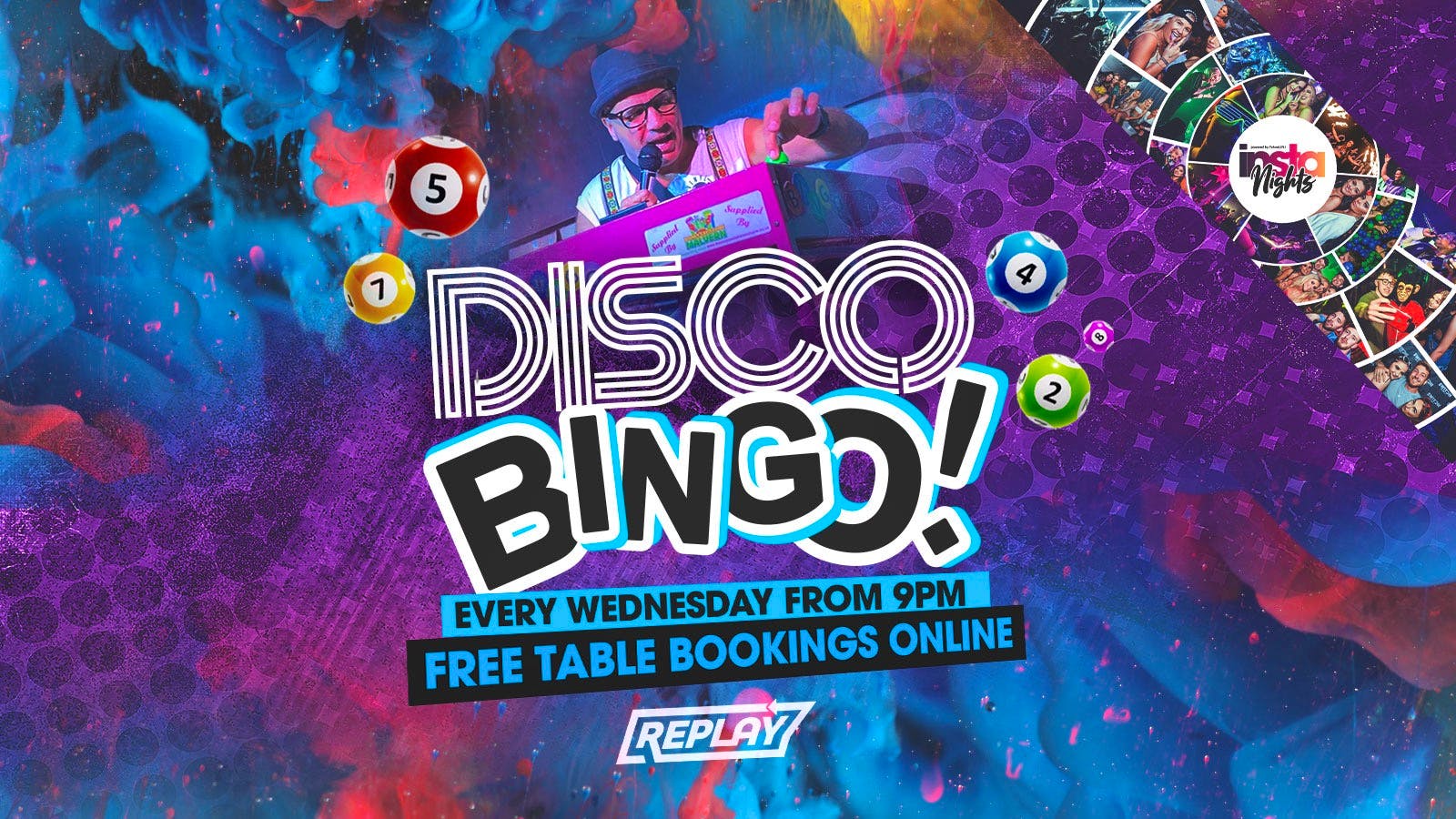 Disco Bingo | Table Reservations