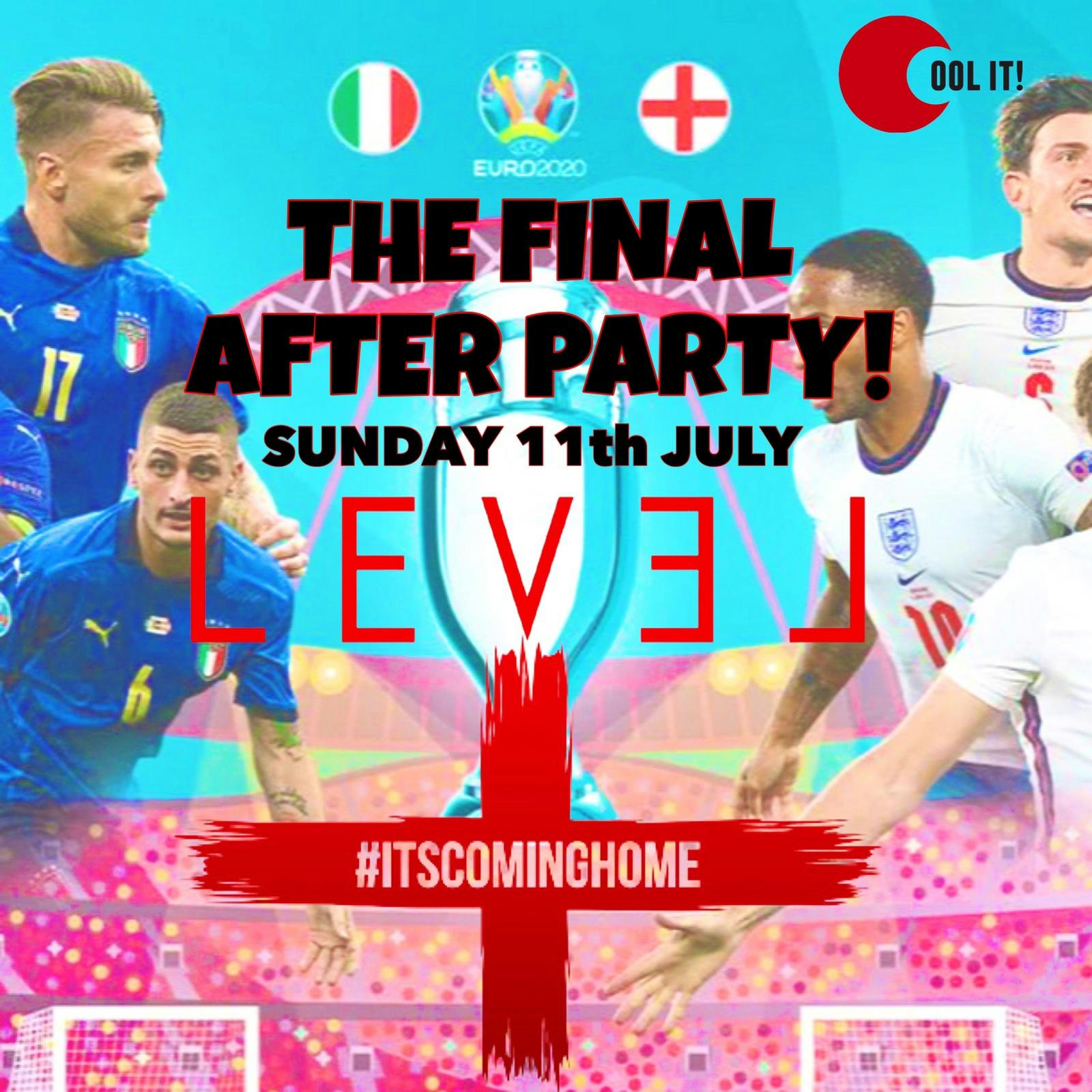 Euro 2020 Final After Party – It’s Coming Home