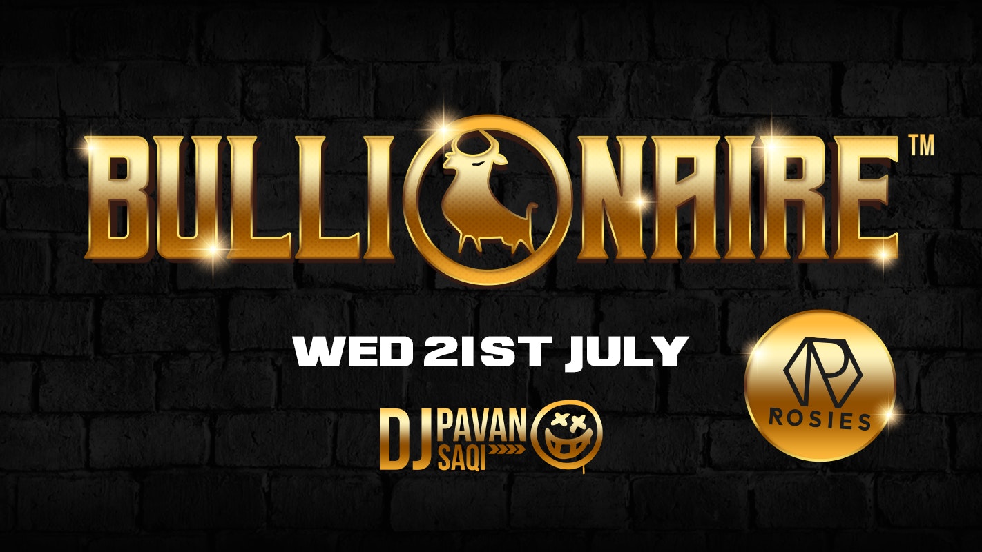 ⚠️FINAL TICKETS!! ⚠️ BULLIONAIRE!! ☆WEDS BONUS PARTY☆🔥NEW DATE🔥